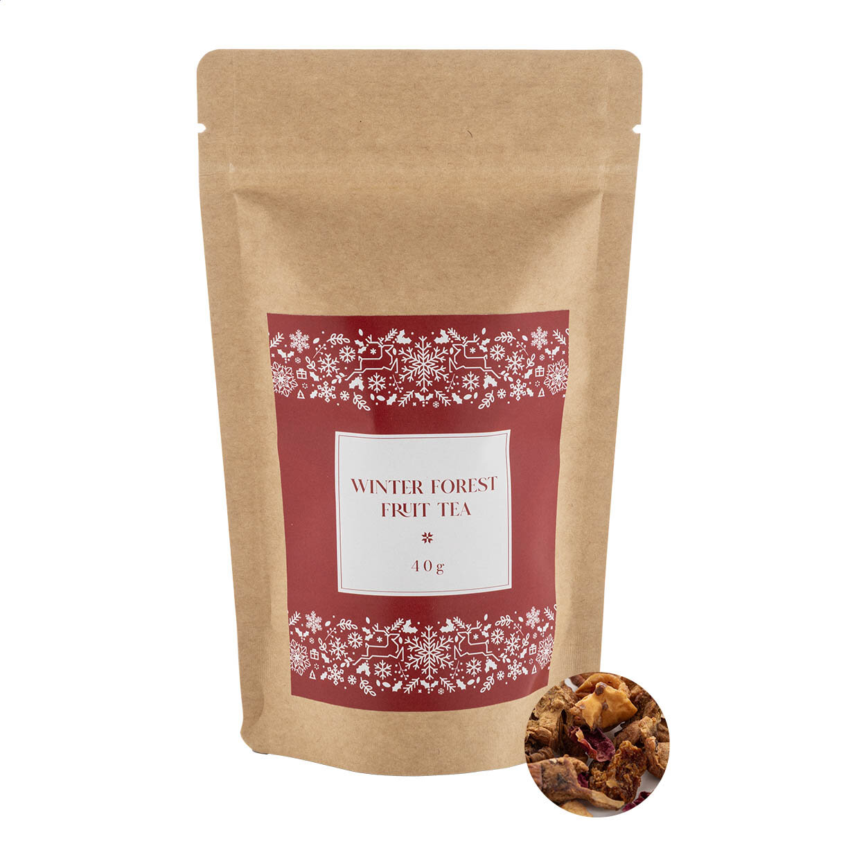 Snowberry Herbata z owoców leśnych zimowych, 40g - naturalny / AP65432