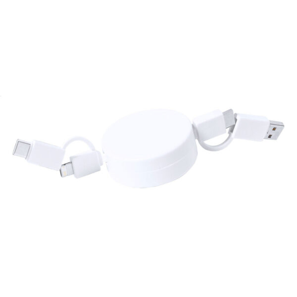 Enari kabel USB - biały / AP722110