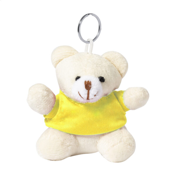Keyted brelok pluszowy miś - żółty / AP731411-02