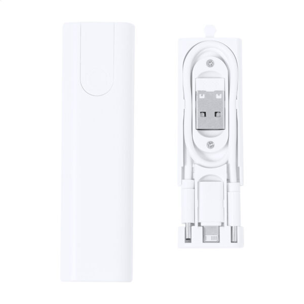Complix zestaw kabli USB do ładowania - biały