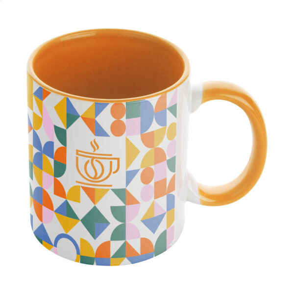 InnoColour kubek - pomarańcz / biały InnoColour kubek - pomarańcz / biały