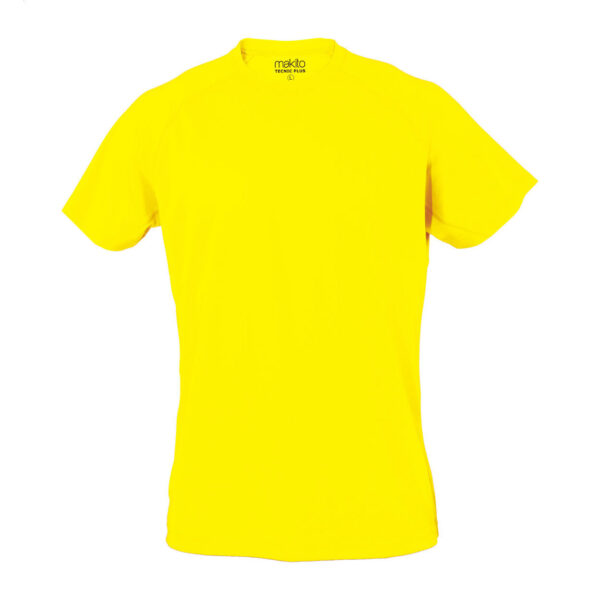 Endura T-shirt sportowy - żółty fluorescencyjny, L