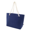 Refelt Beach Torba plażowa RPET - ciemno niebieski