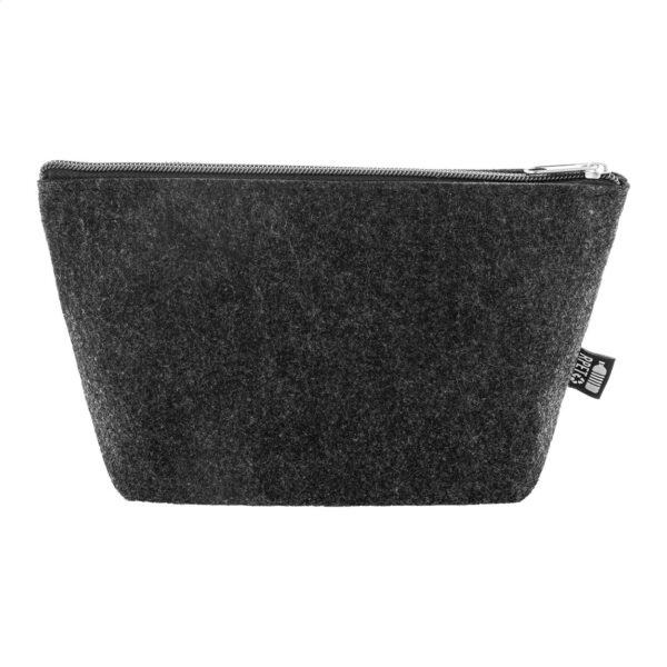 Refelt Beauty Kosmetyczka RPET - ciemno szary Refelt Beauty Kosmetyczka RPET - ciemno szary