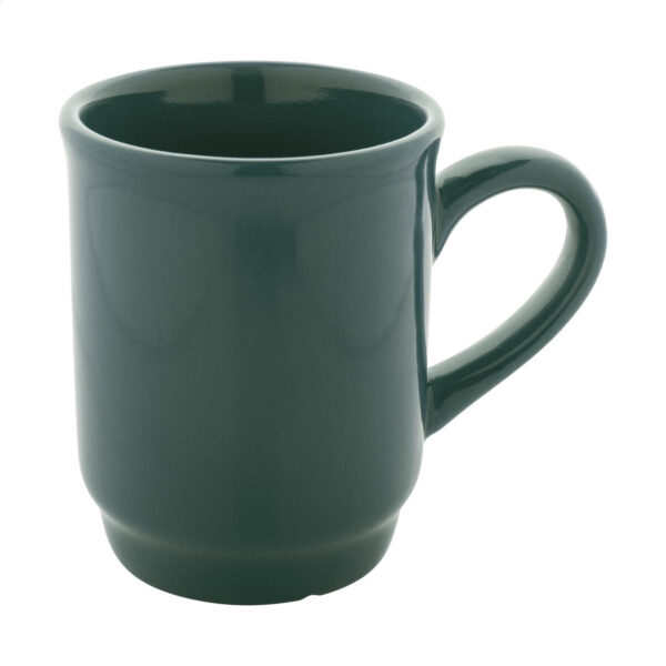 Marknad ceramiczny kubek do układania w stosy - zielony