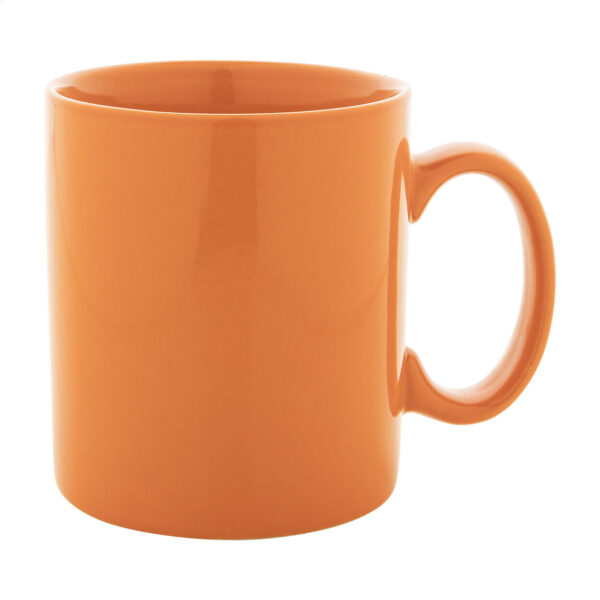 Kolomu kolorowy ceramiczny kubek - pomarańcz Kolomu kolorowy ceramiczny kubek - pomarańcz