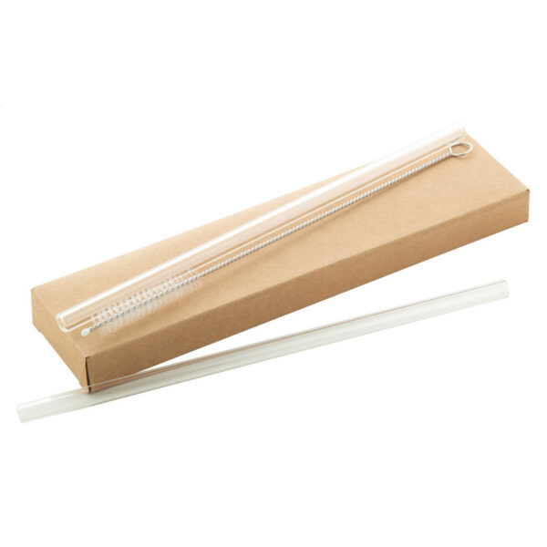GlasSip słomka/zestaw słomek - transparentny