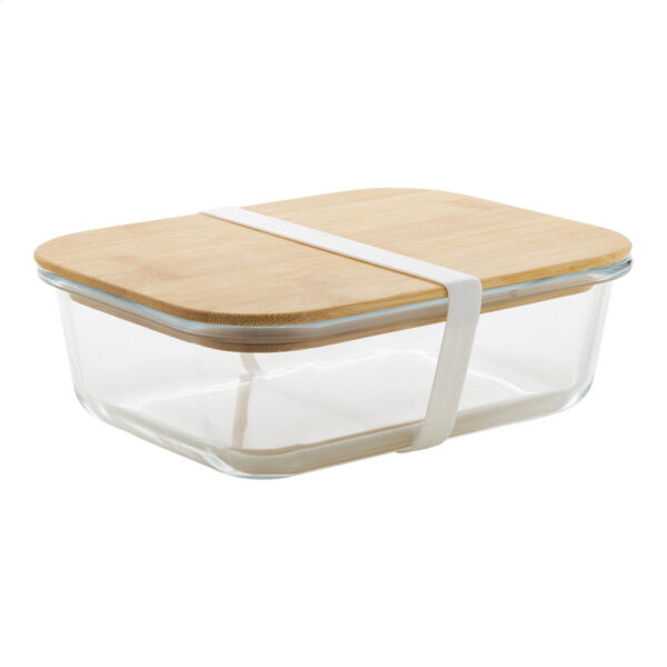 Vittata pudełko szklane na lunch/lunch box - transparentny / naturalny