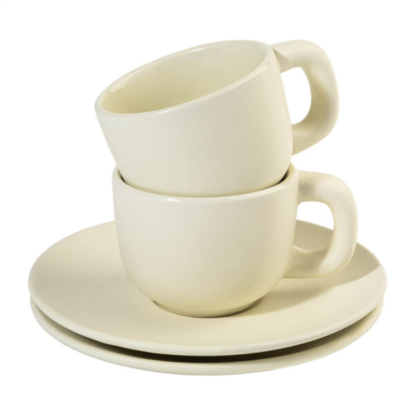 Caturra zestaw filiżanek do espresso - naturalny Caturra zestaw filiżanek do espresso - naturalny