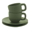 Caturra zestaw filiżanek do espresso - zielony Caturra zestaw filiżanek do espresso - zielony