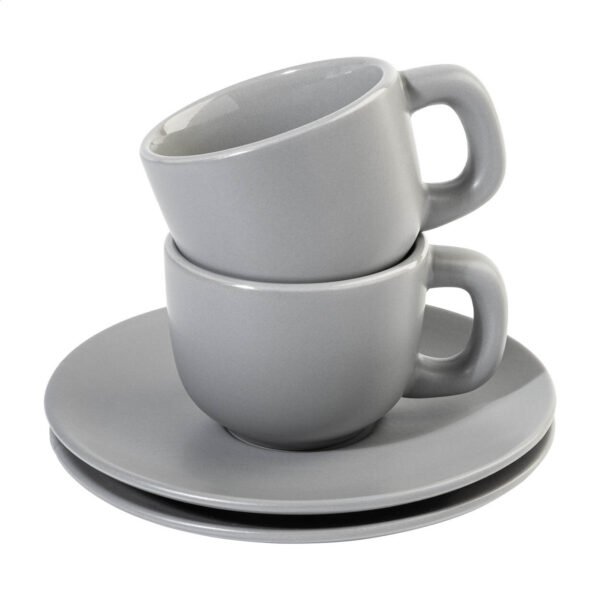 Caturra zestaw filiżanek do espresso - szary Caturra zestaw filiżanek do espresso - szary