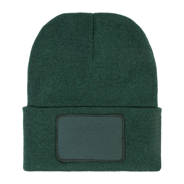 Patchie czapka zimowa RPET - ciemno zielony / AP800824-07A Patchie czapka zimowa RPET - ciemno zielony / AP800824-07A