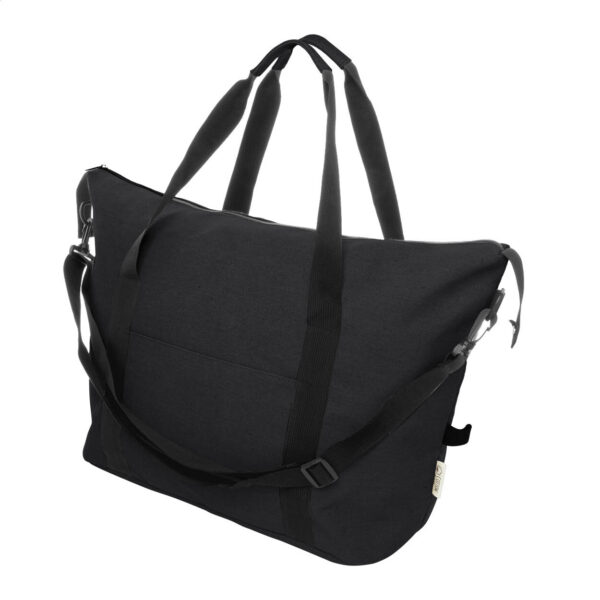 Rebyss Travel torba podróżna z płótno z recyklingu - czarny / AP808142-10