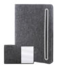 Refelt Meet A5 Teczka na dokumenty z filcu RPET - ciemno szary / AP808273-80