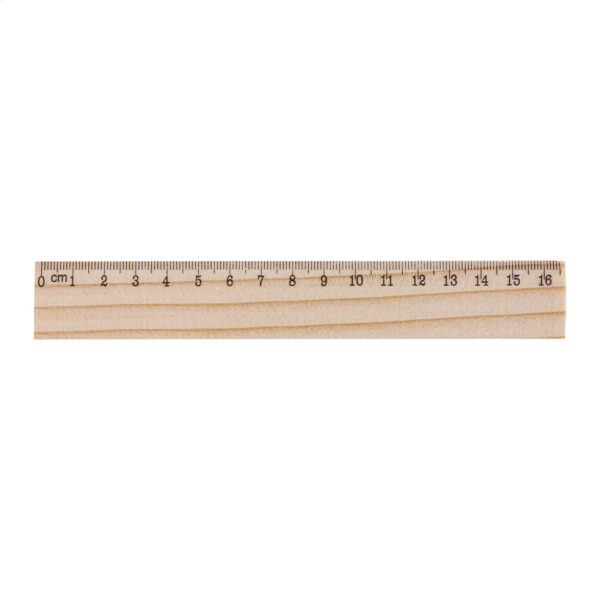 OneSix linijka z drewna sosnowego - naturalny / AP808514 OneSix linijka z drewna sosnowego - naturalny / AP808514