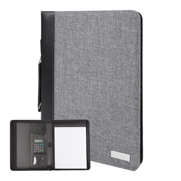 Smokey Zip folder na dokumenty A4 - szary / AP809462 Smokey Zip folder na dokumenty A4 - szary / AP809462