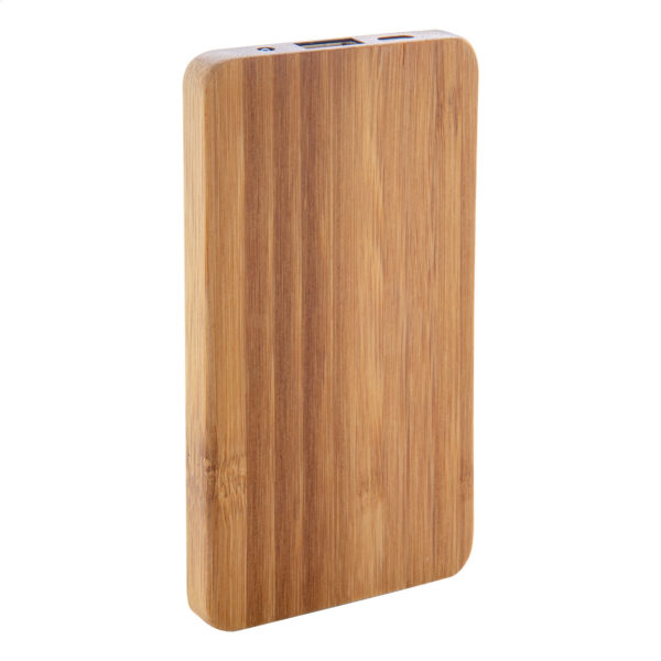 Bamboost power bank - naturalny / AP810397
