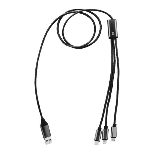 Ralong kabel USB do ładowania - czarny / AP864059-10
