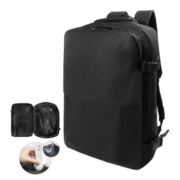 AeroBack próżniowy plecak kompresyjny - czarny / AP864142-10