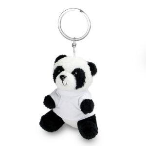Pluszowa panda, brelok | Bea - czarno-biały Pluszowa panda, brelok | Bea - czarno-biały