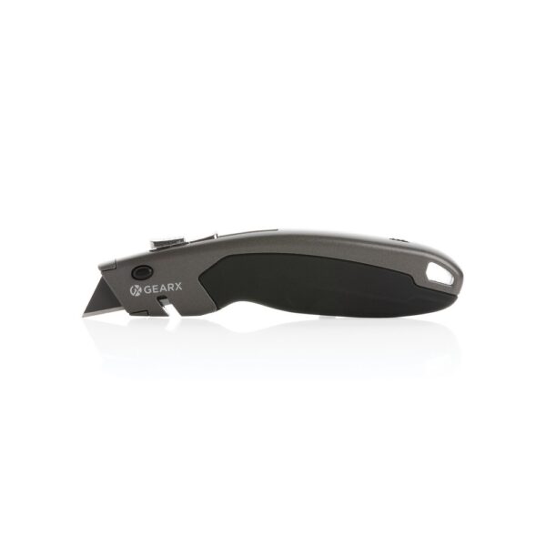 Nóż składany, scyzoryk Gear X - czarny