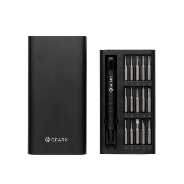 Zestaw narzędzi 31 w 1 Gear X - czarny