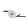 Zwijany kabel do ładowania i synchronizacji 3 w 1 Zwijany kabel do ładowania i synchronizacji 3 w 1