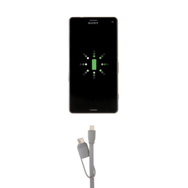 Zwijany kabel do ładowania i synchronizacji 3 w 1 Zwijany kabel do ładowania i synchronizacji 3 w 1