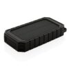 Power bank 10000 mAh, ładowarka słoneczna - czarny