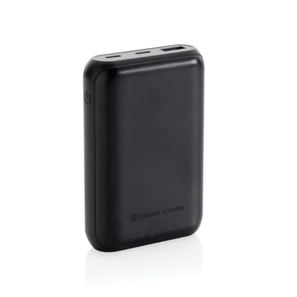 Szybki power bank 10000 mAh Urban Vitamin - czarny