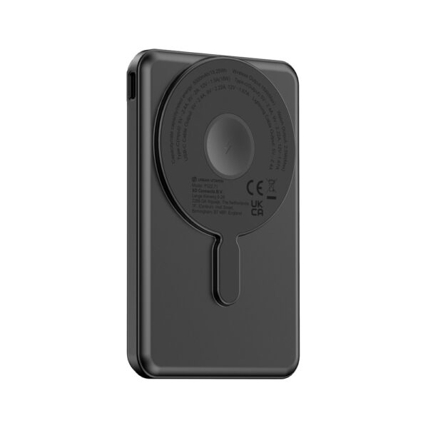 Magnetyczny power bank 5000 mAh Urban Vitamin Redwood - czarny