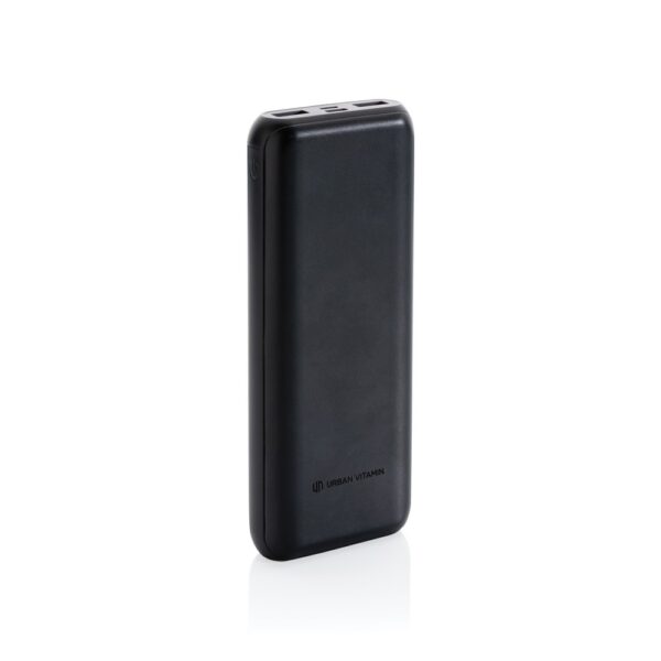 Szybki power bank 20000 mAh Urban Vitamin - czarny