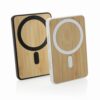 Magnetyczny bezprzewodowy power bank 5000 mAh 5W - czarny