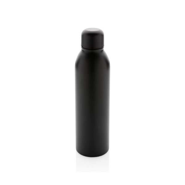 Butelka termiczna 500 ml, stal nierdzewna z recyklingu - czarny