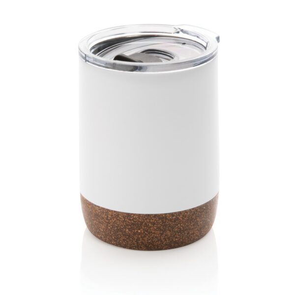 Kubek termiczny 180 ml, stal nierdzewna z recyklingu - biały