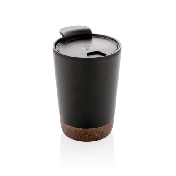 Kubek termiczny 300 ml, PP z recyklingu - czarny