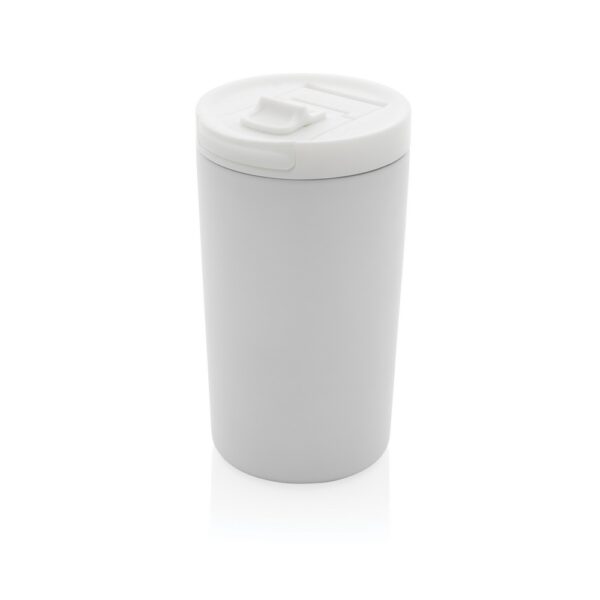 Kubek termiczny 300 ml, stal nierdzewna z recyklingu - biały