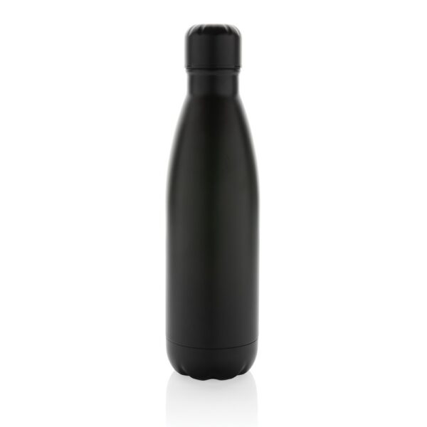 Butelka sportowa 500 ml Eureka, stal nierdzewna z recyklingu Butelka sportowa 500 ml Eureka, stal nierdzewna z recyklingu