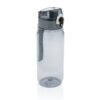 Butelka sportowa 600 ml Yide, RPET - czarny Butelka sportowa 600 ml Yide, RPET - czarny