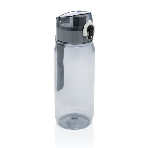 Butelka sportowa 600 ml Yide, RPET - czarny Butelka sportowa 600 ml Yide, RPET - czarny