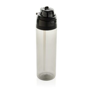 Butelka sportowa 800 ml Omni Sip RPET - czarny