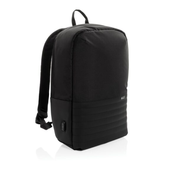 Plecak chroniący przed kieszonkowcami Swiss Peak AWARE™ RPET - czarny