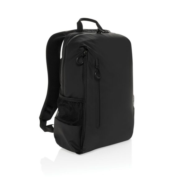 Wodoszczelny plecak na laptopa 15,6" Lima AWARE™ RPET - czarny
