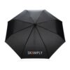 Mały bambusowy parasol 20.5" AWARE™ RPET