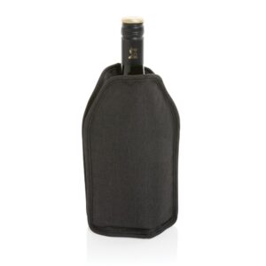 Cooler do wina Vino RPET - czarny Cooler do wina Vino RPET - czarny