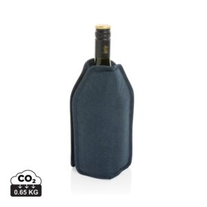 Cooler do wina Vino RPET - niebieski Cooler do wina Vino RPET - niebieski