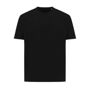 Koszulka z bawełny z recyklingu Iqoniq Teide - czarny, 4XL