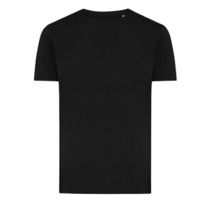 Koszulka z bawełny z recyklingu Iqoniq Brett - czarny, 4XL