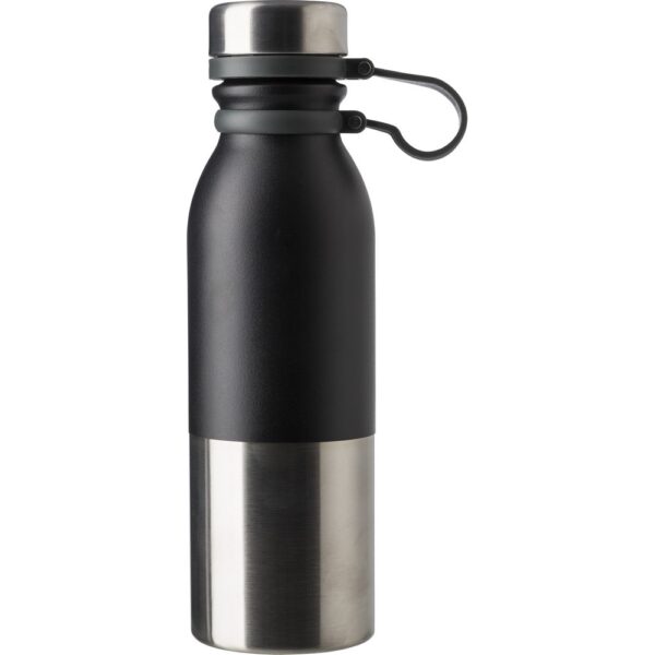 Butelka termiczna 600 ml - czarny