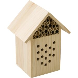 Drewniany domek dla owadów - brązowy Drewniany domek dla owadów - brązowy